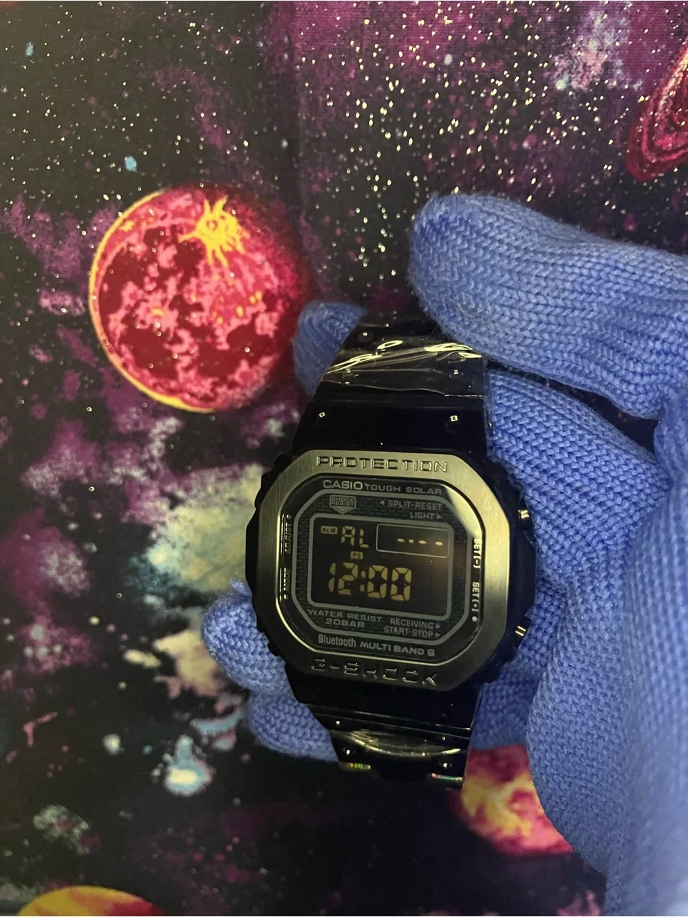 Custom G Shock Metal Black Colorway